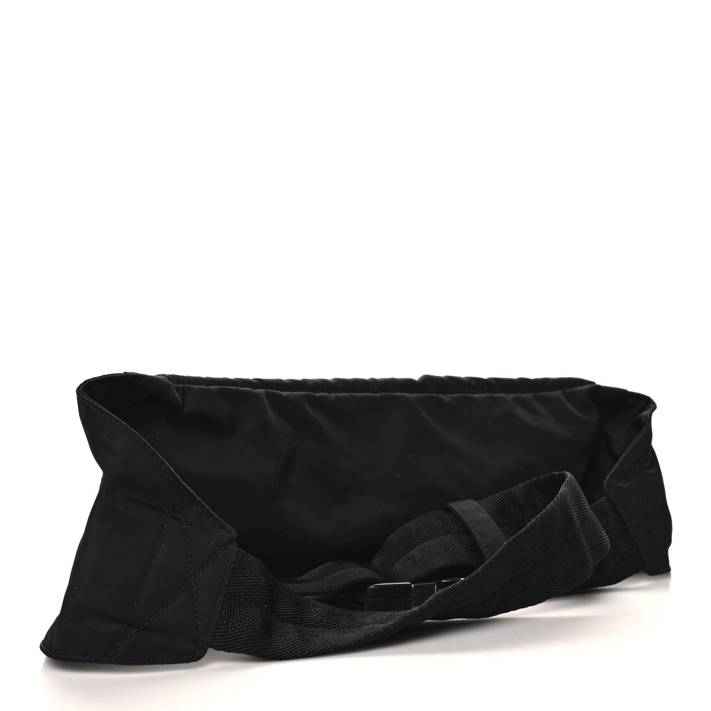 Tessuto Nylon Montagna Belt Bag Black