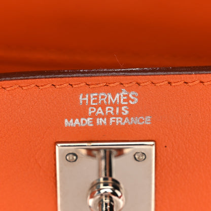 Hermes Gulliver Mini Kelly Sellier 20 Orange 5 of 10