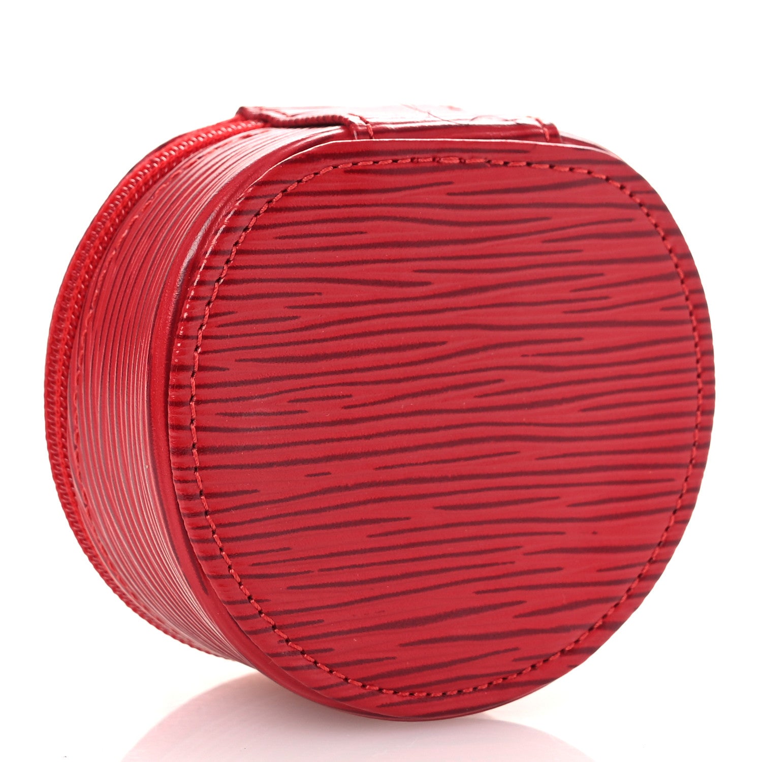 Louis Vuitton Epi Ecrin Bijoux 8cm Jewelry Box Case Castillan Red 3 of 7