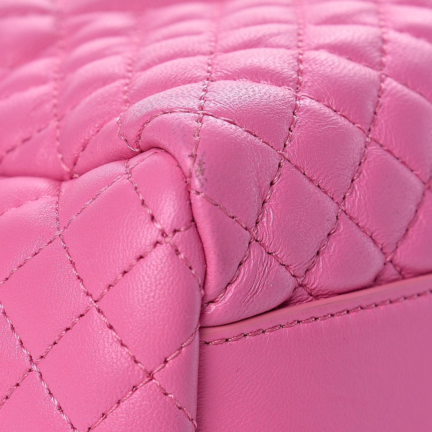 Versace Nappa Quilted Icon Bowler Pink 10 of 13