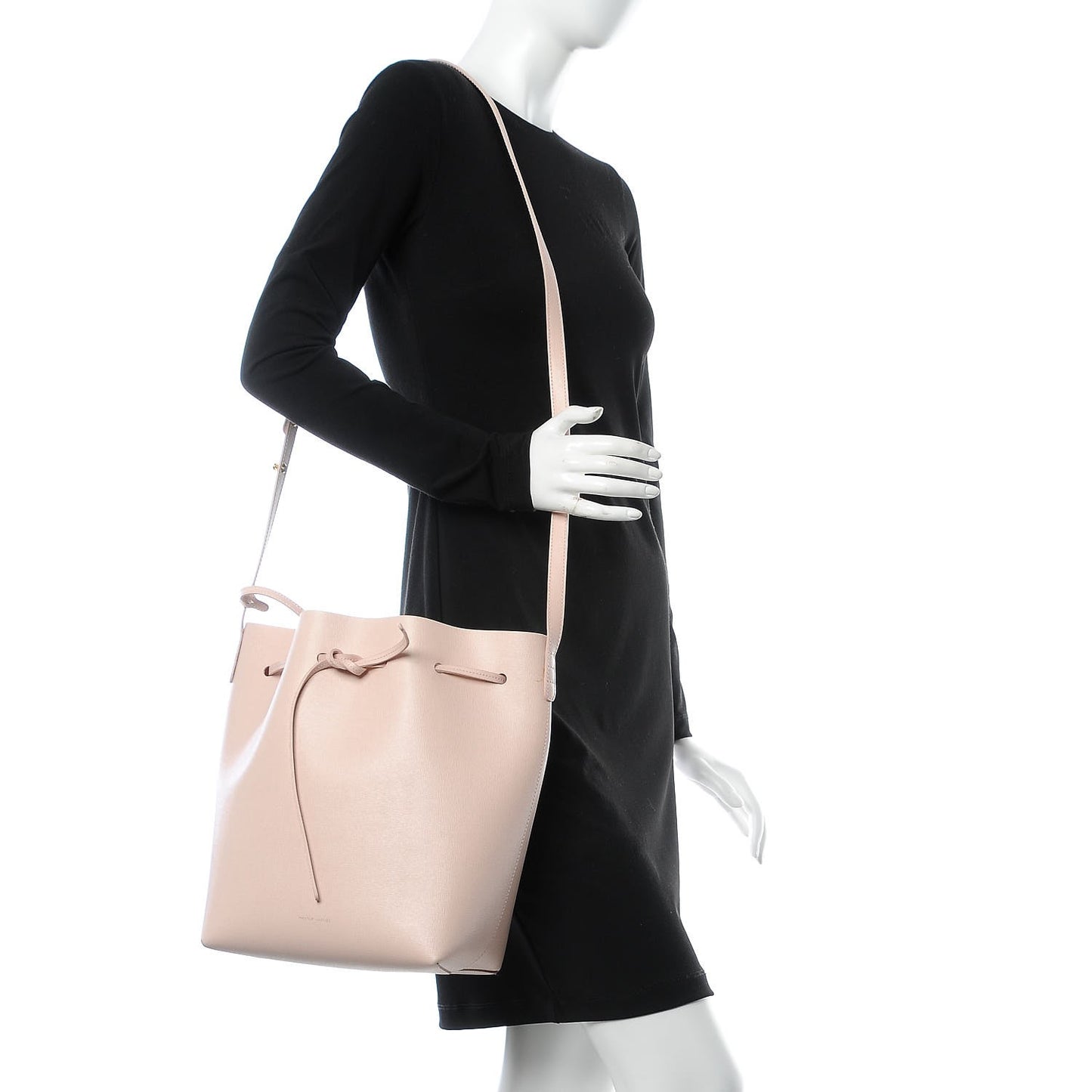 Saffiano Bucket Bag Rosa