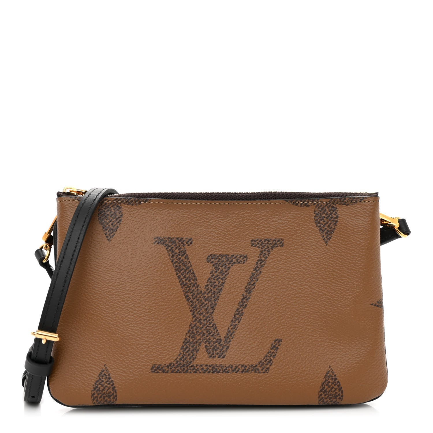 Louis Vuitton Reverse Monogram Giant Double Zip Pochette 1 of 10