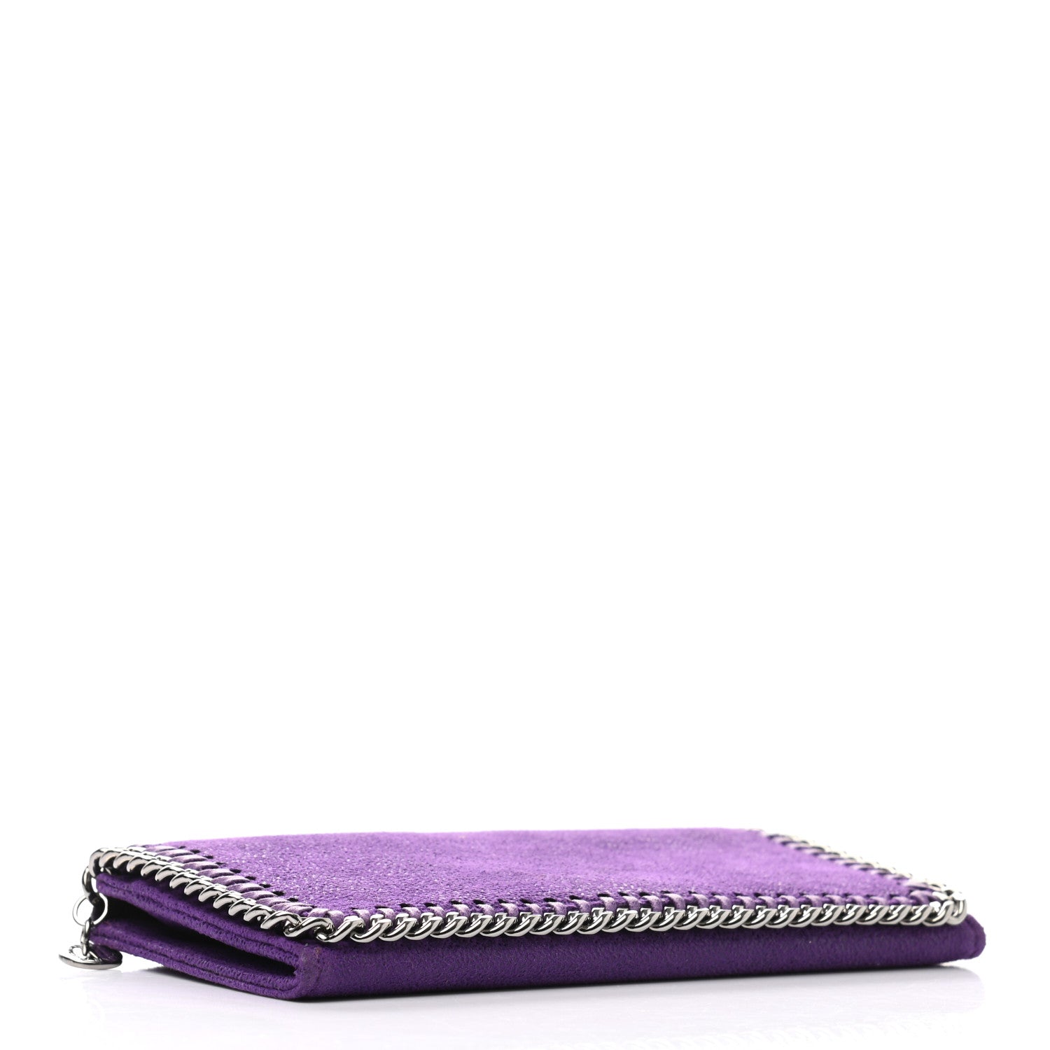 Stella McCartney Shaggy Deer Falabella Flap Wallet Bright Purple 4 of 8