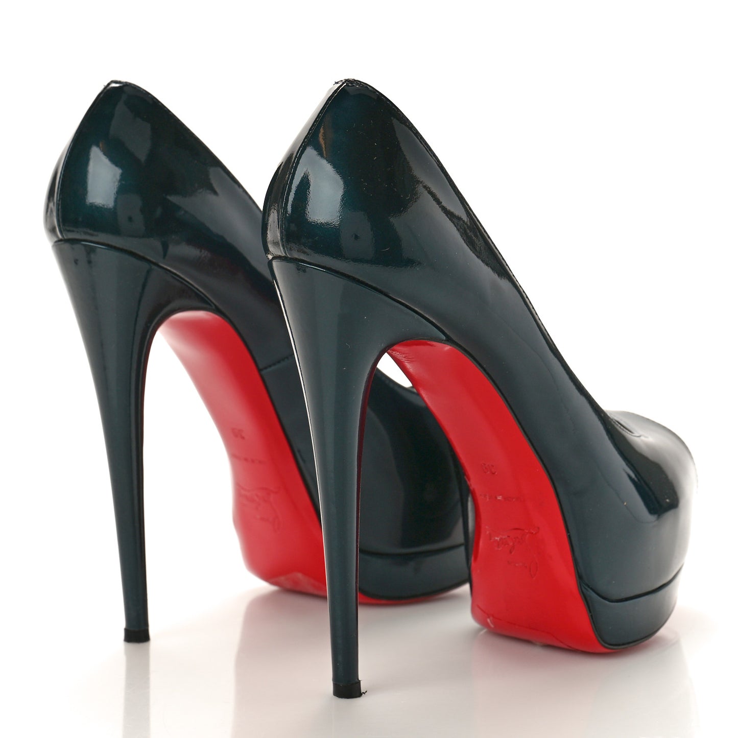Patent Palais Royal 140 Pumps 39 Teal