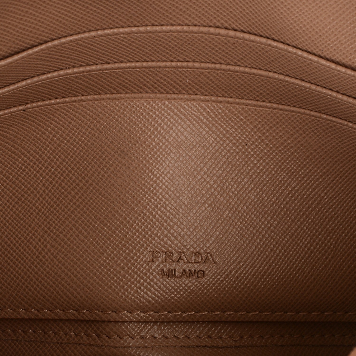 Prada Saffiano Metal Envelope Wallet Cammeo 6 of 7