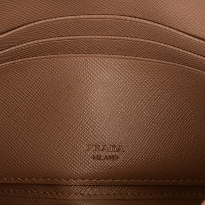 Prada Saffiano Metal Envelope Wallet Cammeo 6 of 7