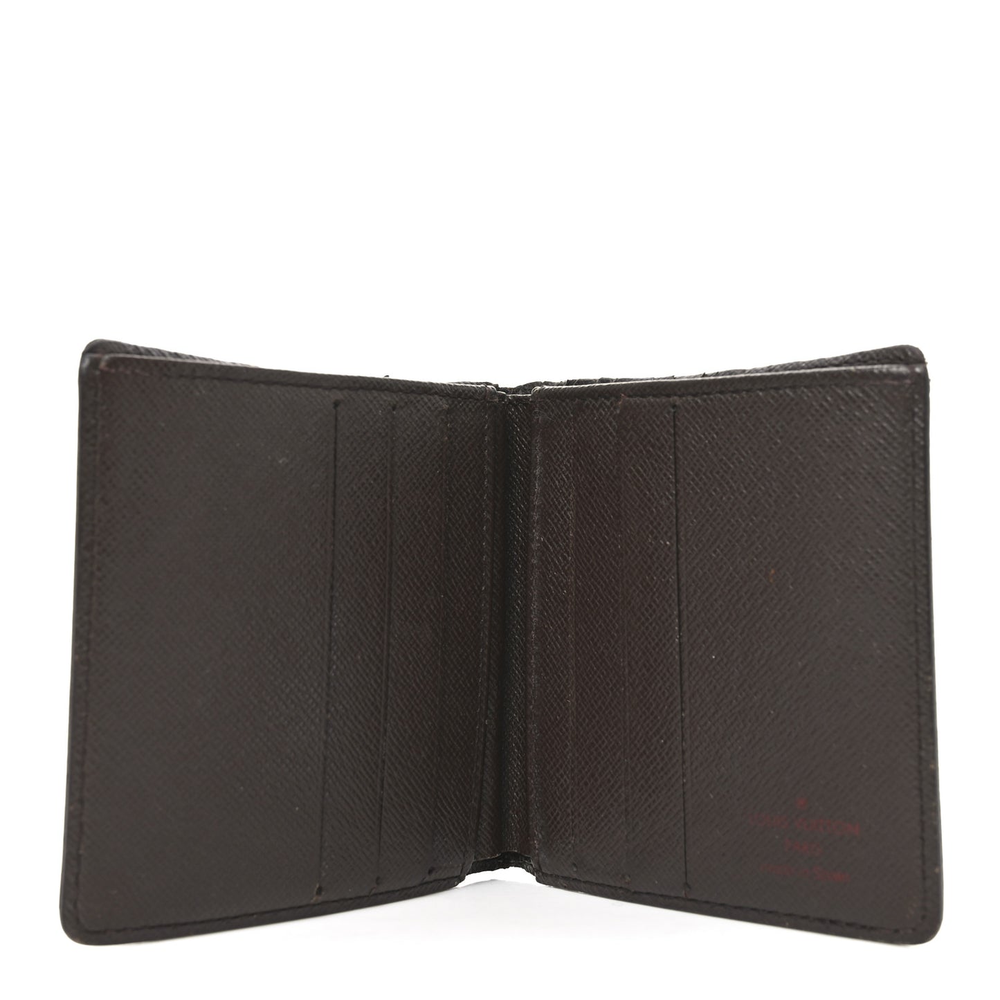 Damier Ebene Porte-Billets 6 Card Bi-Fold Wallet