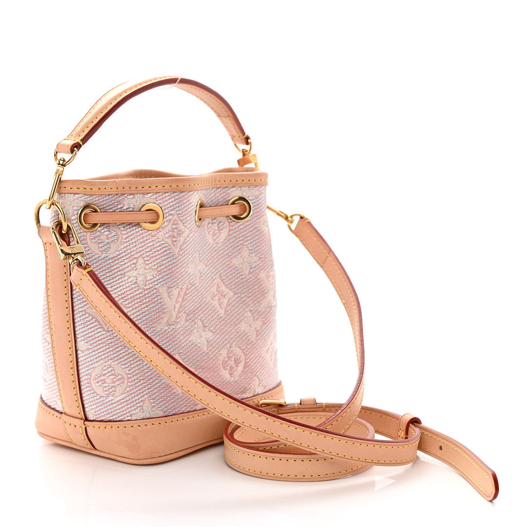Louis Vuitton Monoglam Nano Noe Rose 3 of 10
