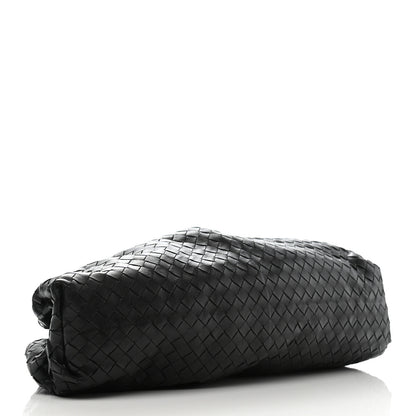 Bottega Veneta Nappa Maxi Intreccio The Pouch Oversized Clutch Black 4 of 10