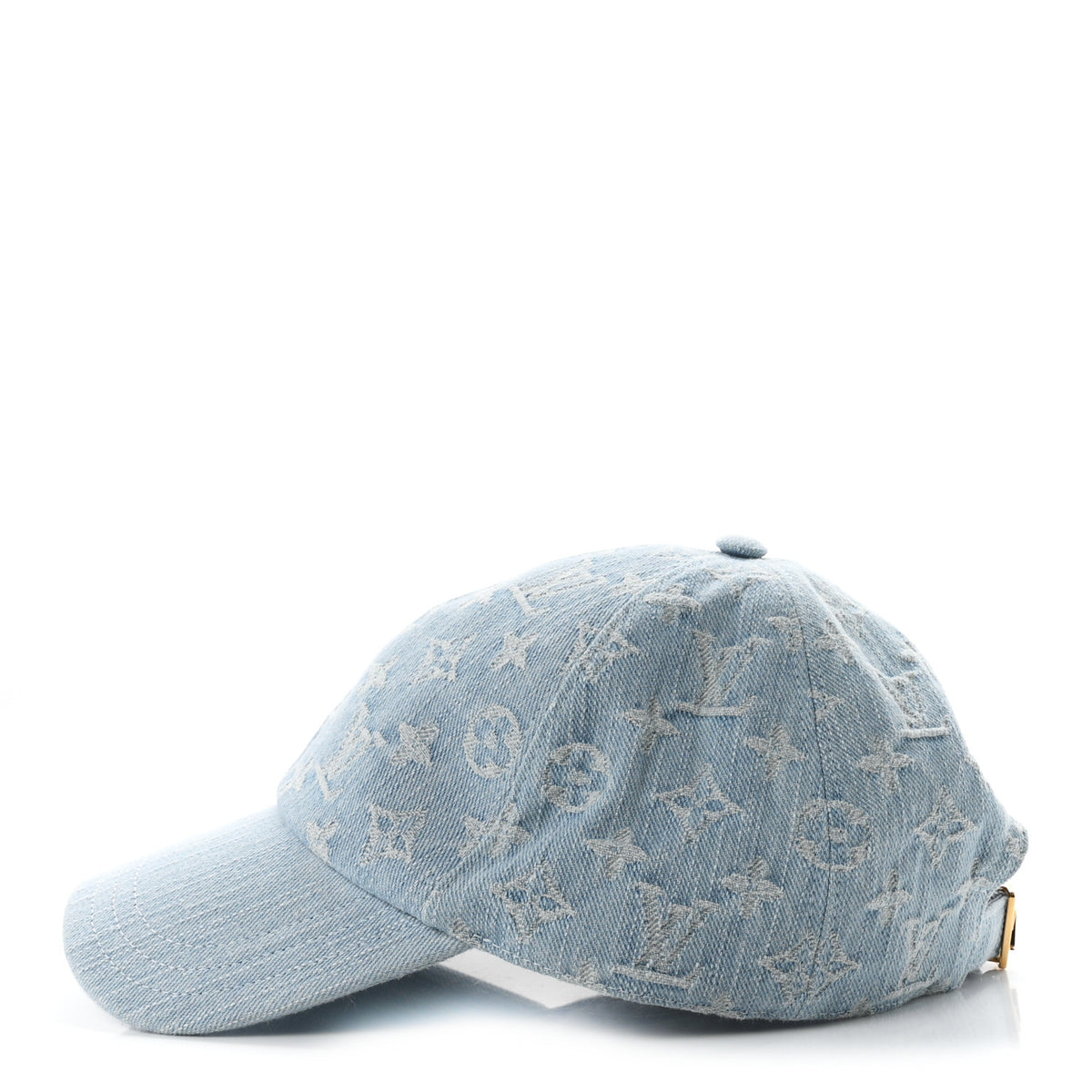 Louis Vuitton Monogram Denim Cap Blue 4 of 8