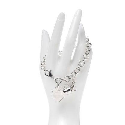 Tiffany Sterling Silver Charm Bracelet 2 of 5