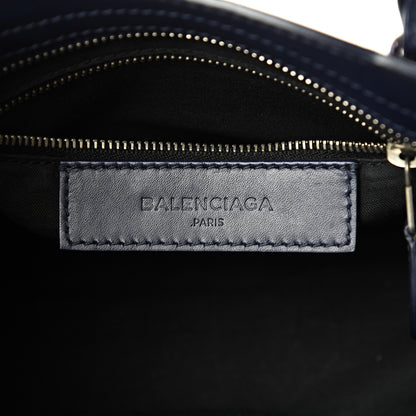 Balenciaga Smooth Calfskin Metallic Patent Giant 12 Silver Hardware Mini City Ultraviolet 5 of 14