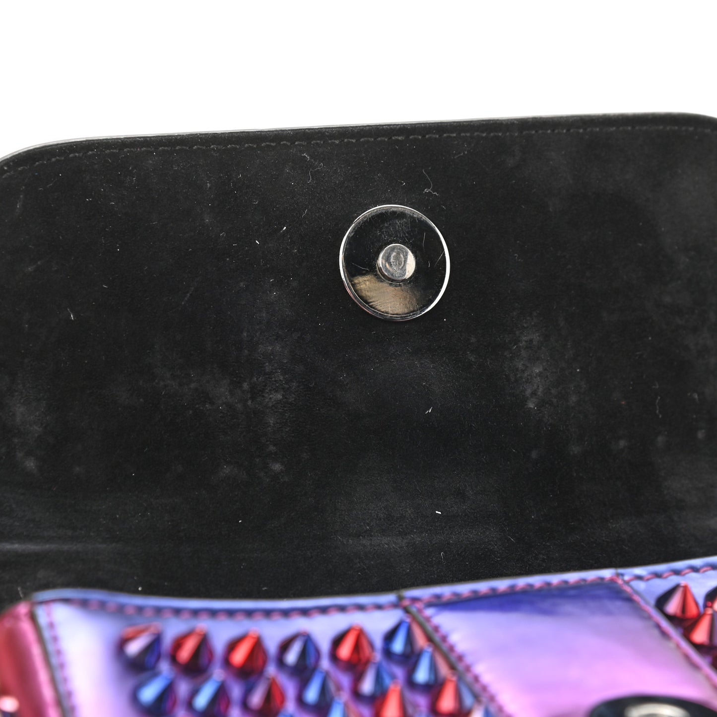 Patent Scarabe Spikes Sweety Charity Crossbody Bag Rose Digitale