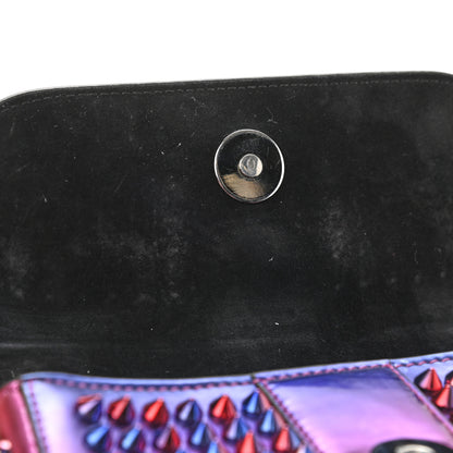Christian Louboutin Patent Scarabe Spikes Sweety Charity Crossbody Bag Rose Digitale 7 of 8