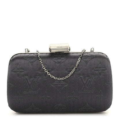 Louis Vuitton Monogram Motard Minaudiere Clutch Grey 1 of 7