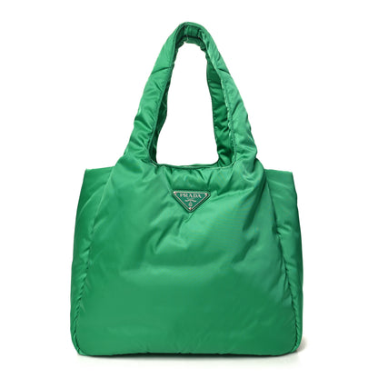 Prada Re-Nylon Soft Padded Large Tote Bag Mango 1 of 11