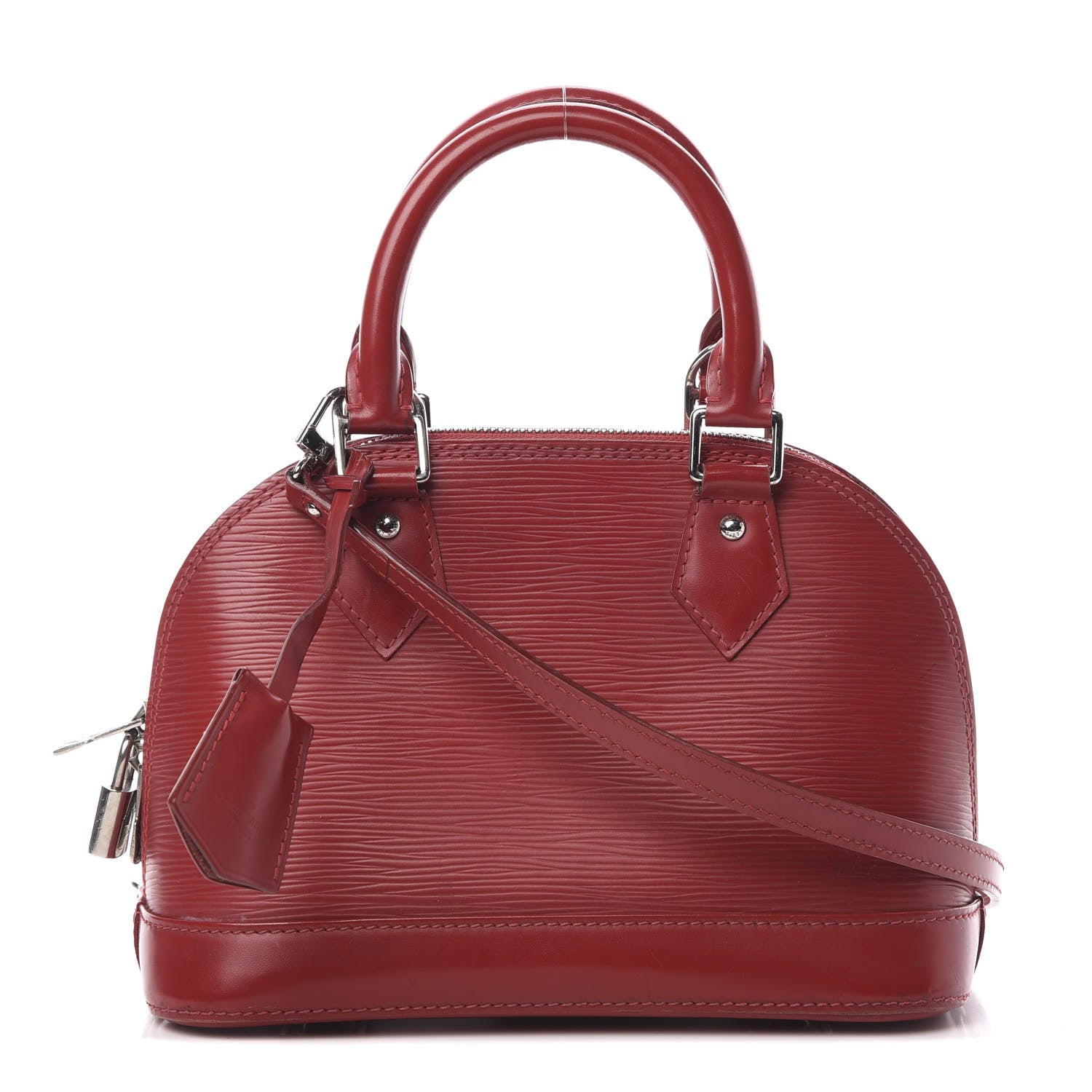 Louis Vuitton Epi Alma BB Carmine 1 of 26