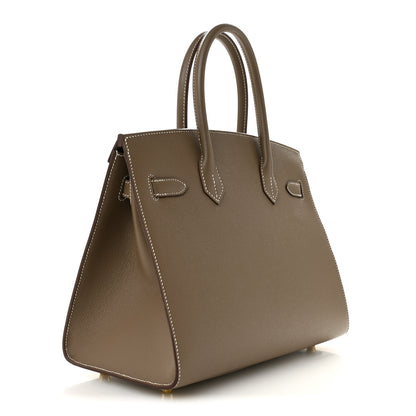 Hermes Epsom Birkin Sellier 30 Etoupe 3 of 15
