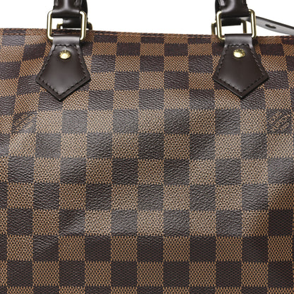 Louis Vuitton Damier Ebene Speedy 30 7 of 9