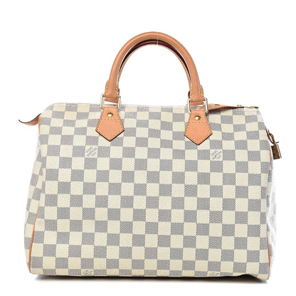 Louis Vuitton Damier Azur Speedy 30 1 of 12