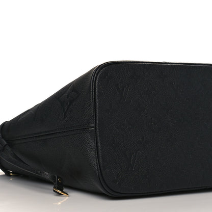 Louis Vuitton Empreinte Monogram Giant Neverfull MM Black 8 of 10
