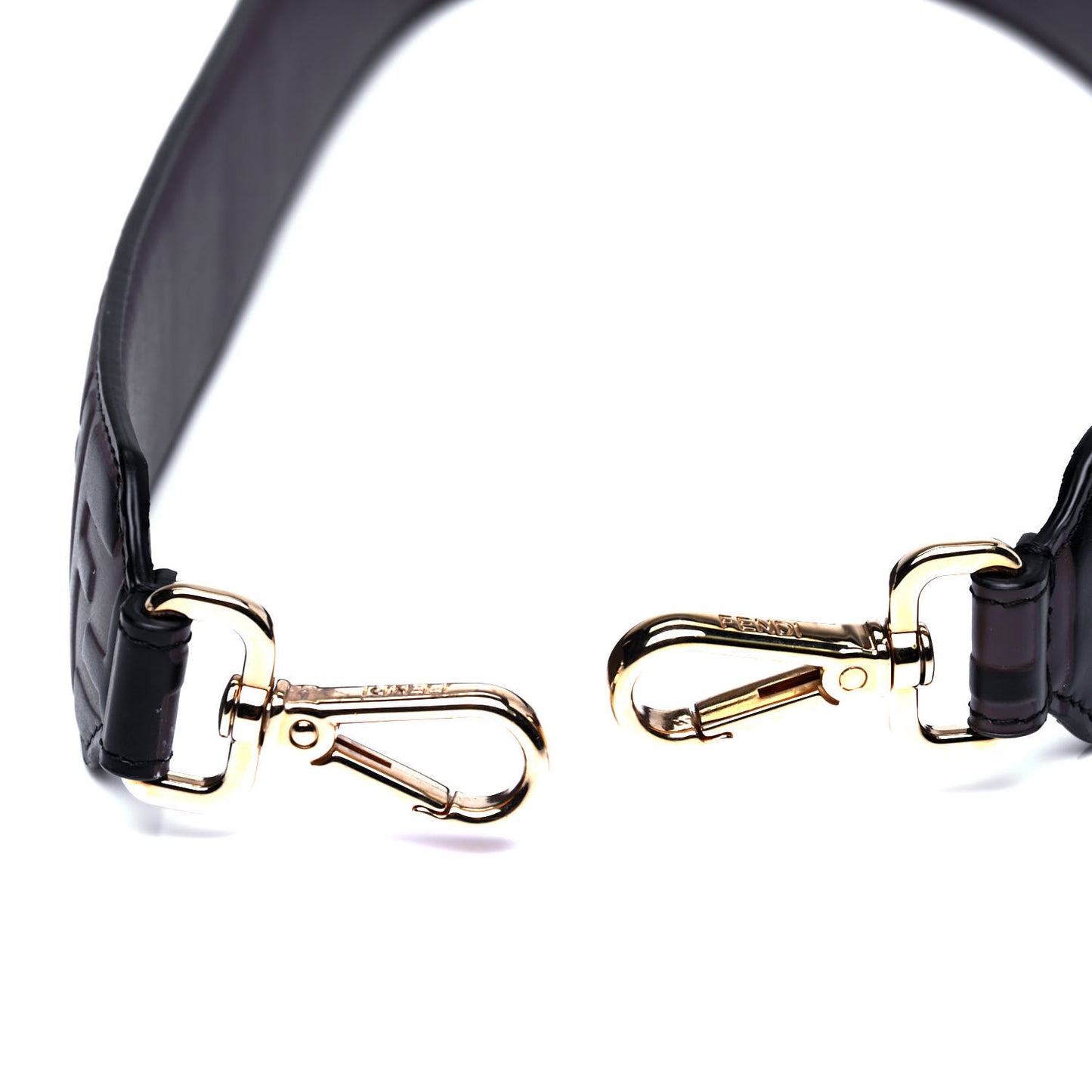 Vitello Century Bi-Color FF 1974 Embossed Strap You Maya Black