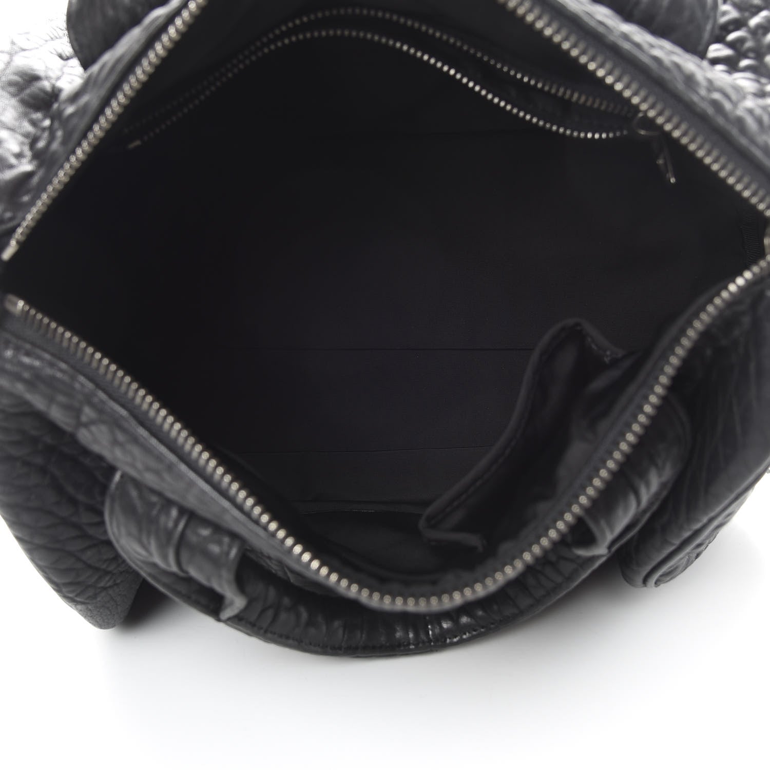 Alexander Wang Pebbled Lambskin Rocco Black Nickel Hardware 5 of 11