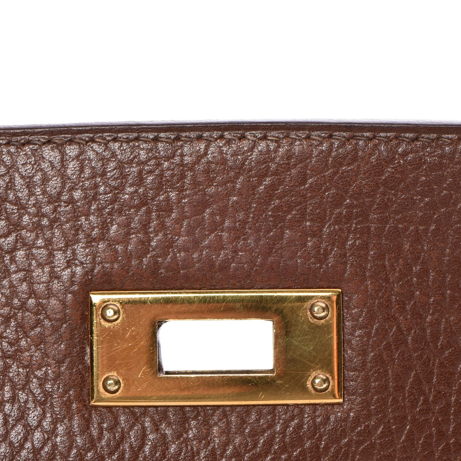 Hermes Ardennes Kelly Retourne 35 Chocolate 18 of 32