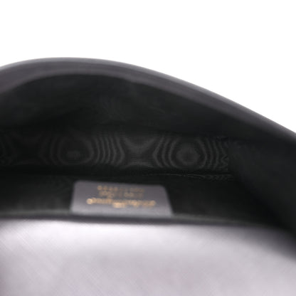 Salvatore Ferragamo Printed Calfskin Ginny Shoulder Bag Dark Grey 5 of 9