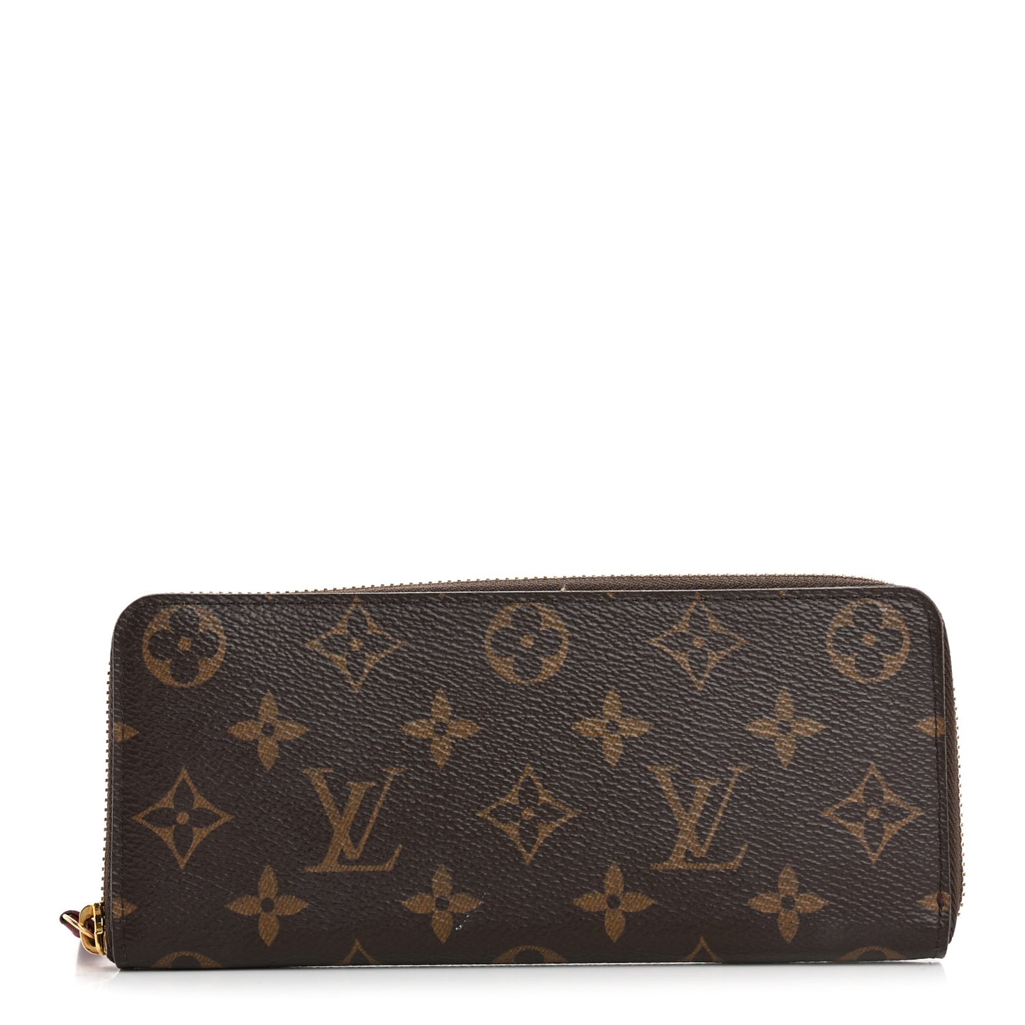 Monogram Clemence Wallet Fuchsia