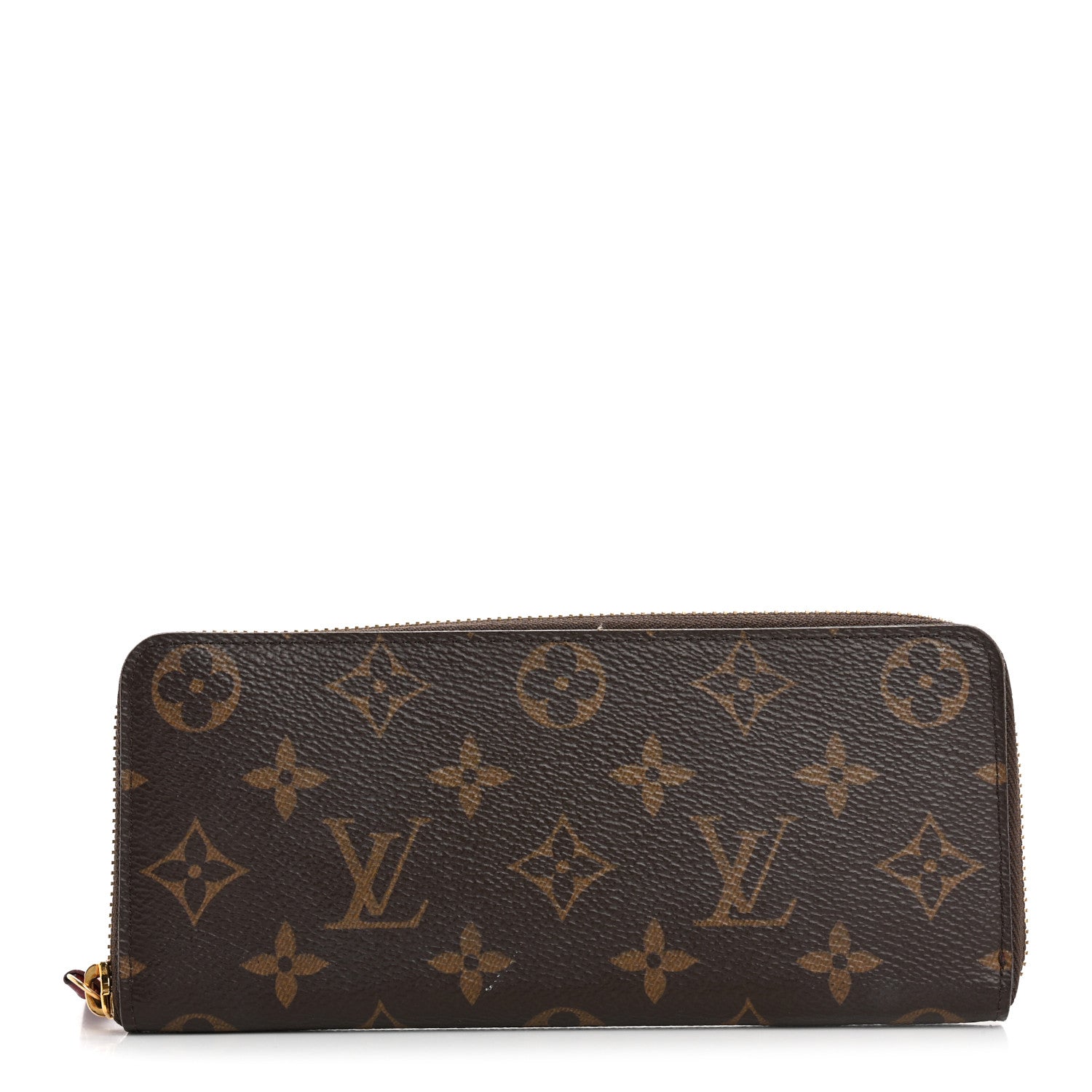 Louis Vuitton Monogram Clemence Wallet Fuchsia 1 of 14