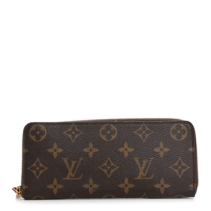 Louis Vuitton Monogram Clemence Wallet Fuchsia 1 of 14