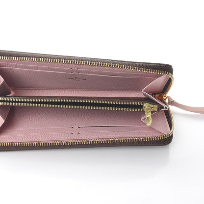 Louis Vuitton Monogram Clemence Wallet Rose Ballerine 5 of 9