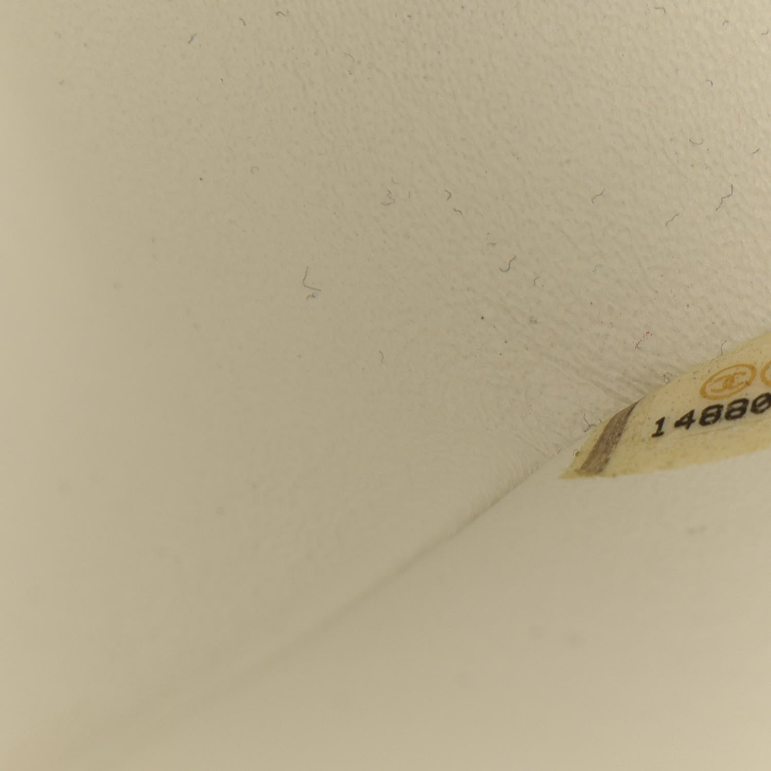 Chanel Caviar Quilted Jumbo Double Flap White 9 of 10