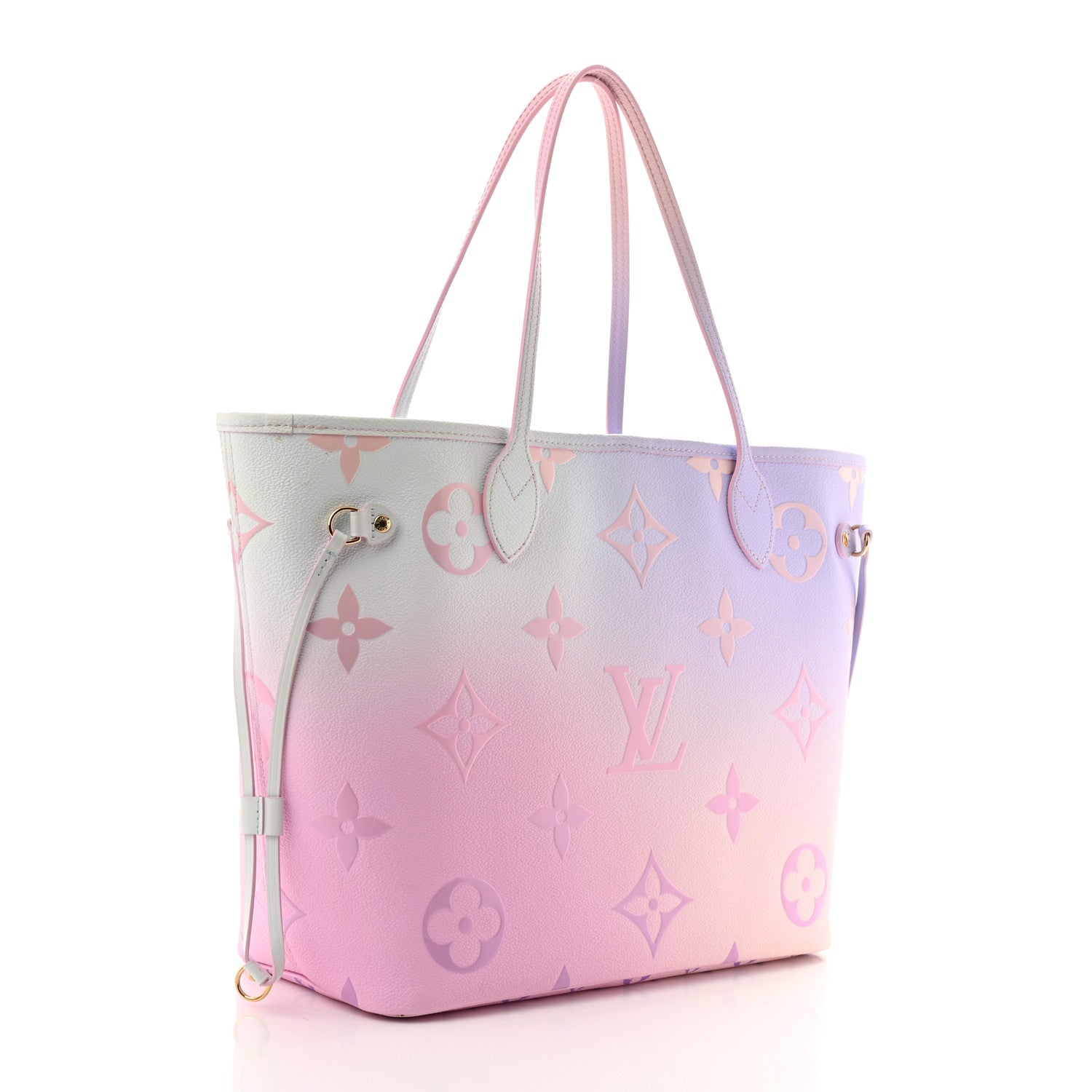 Louis Vuitton Monogram Giant Spring In The City Neverfull MM Sunrise Pastel 4 of 13