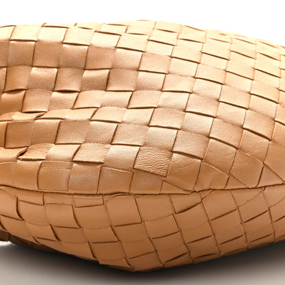 Bottega Veneta Nappa Intrecciato Teen Jodie Hobo Caramel 7 of 8