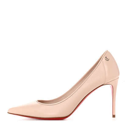 Christian Louboutin Nappa Sporty Kate 85 Pumps 37 Leche 1 of 9
