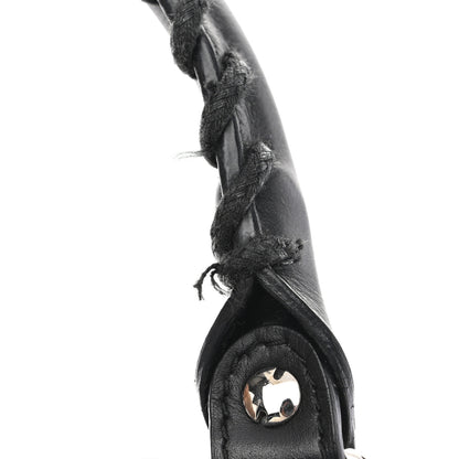 Balenciaga Canvas Satin Calfskin Diagonal Allover Logo Print Classic Silver Hardware Mini City Natural Black 13 of 14