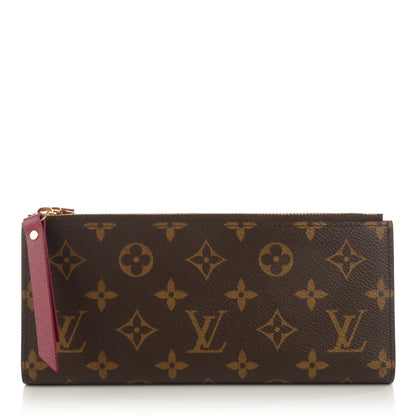Louis Vuitton Monogram Adele Wallet Fuchsia 1 of 7