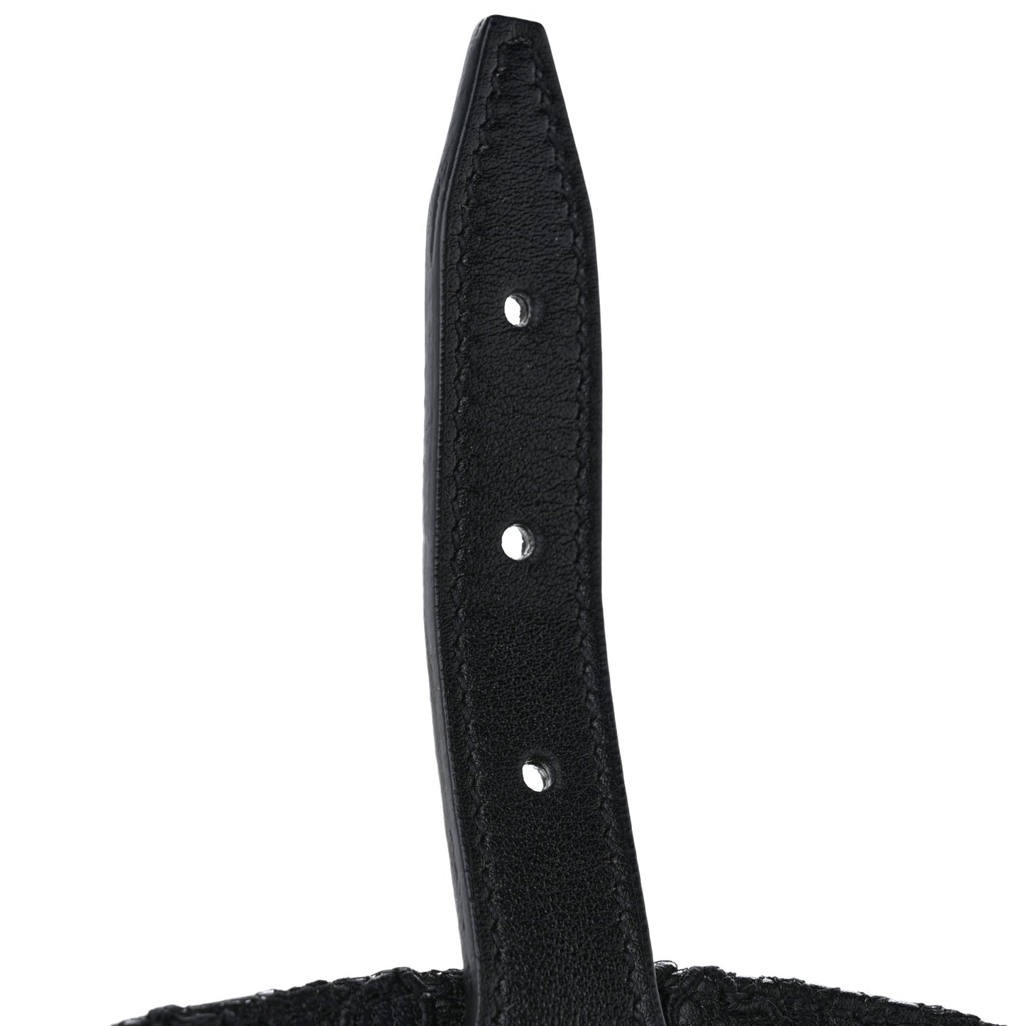Lace Calfskin Festival Backpack Black