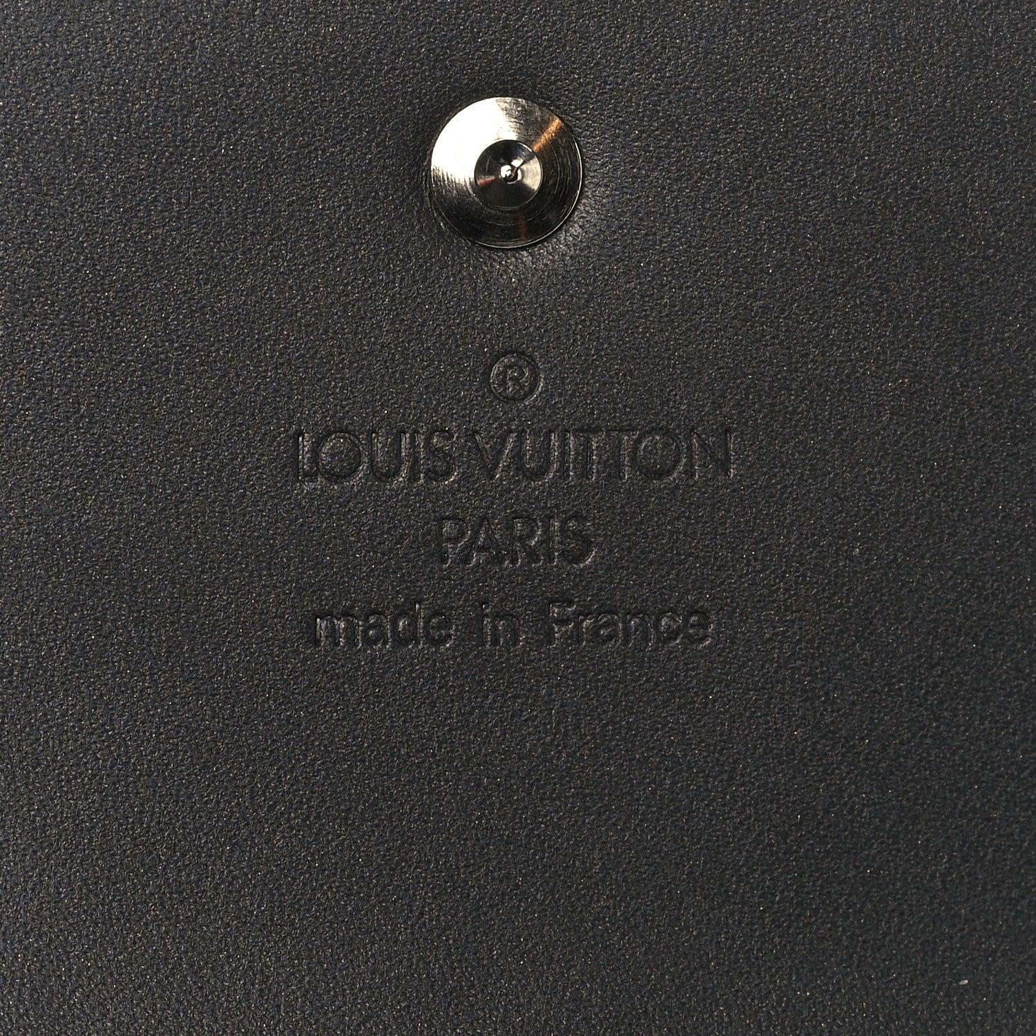 Louis Vuitton Mat Monogram Porte Tresor International Wallet Black 6 of 6
