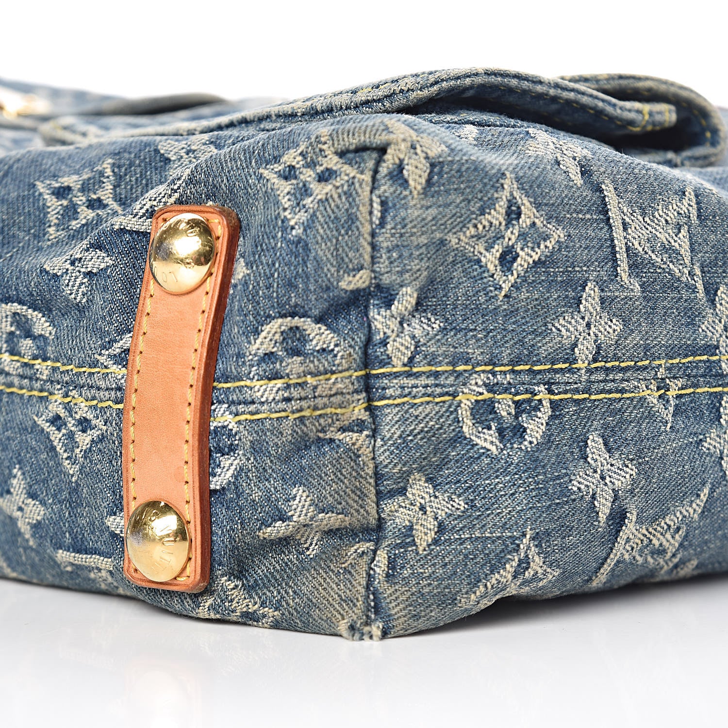 Louis Vuitton Denim Baggy GM Blue 14 of 16