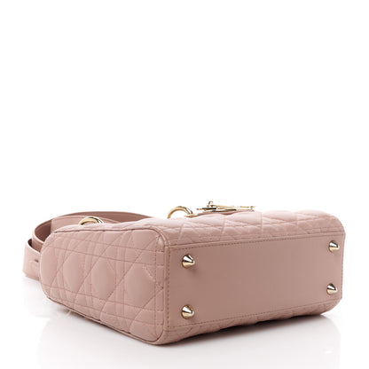 Christian Dior Lambskin Cannage Small My ABCDior Lady Dior Fard 4 of 13