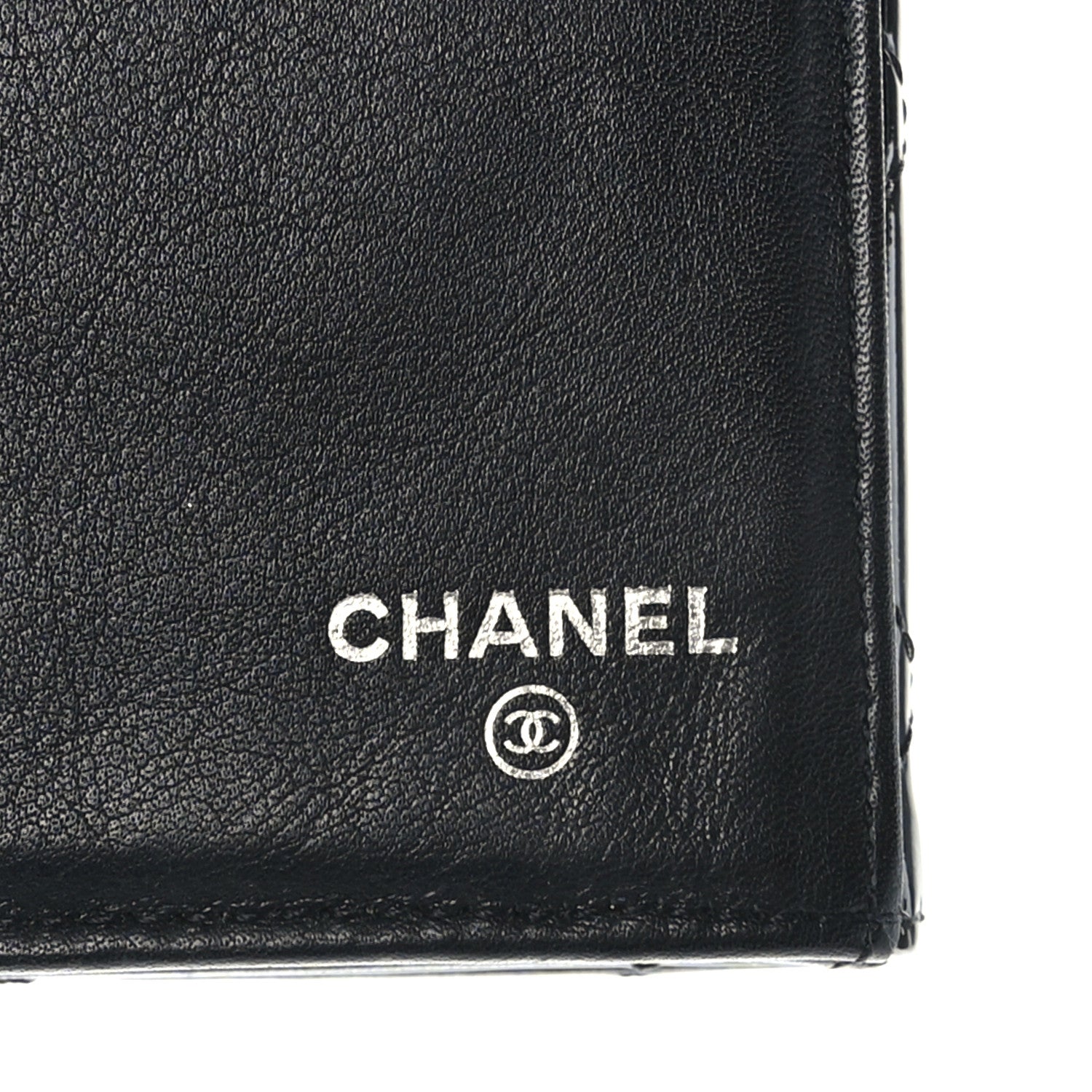 Chanel Patent Quilted Large Brilliant Flap Wallet Black 8 of 10