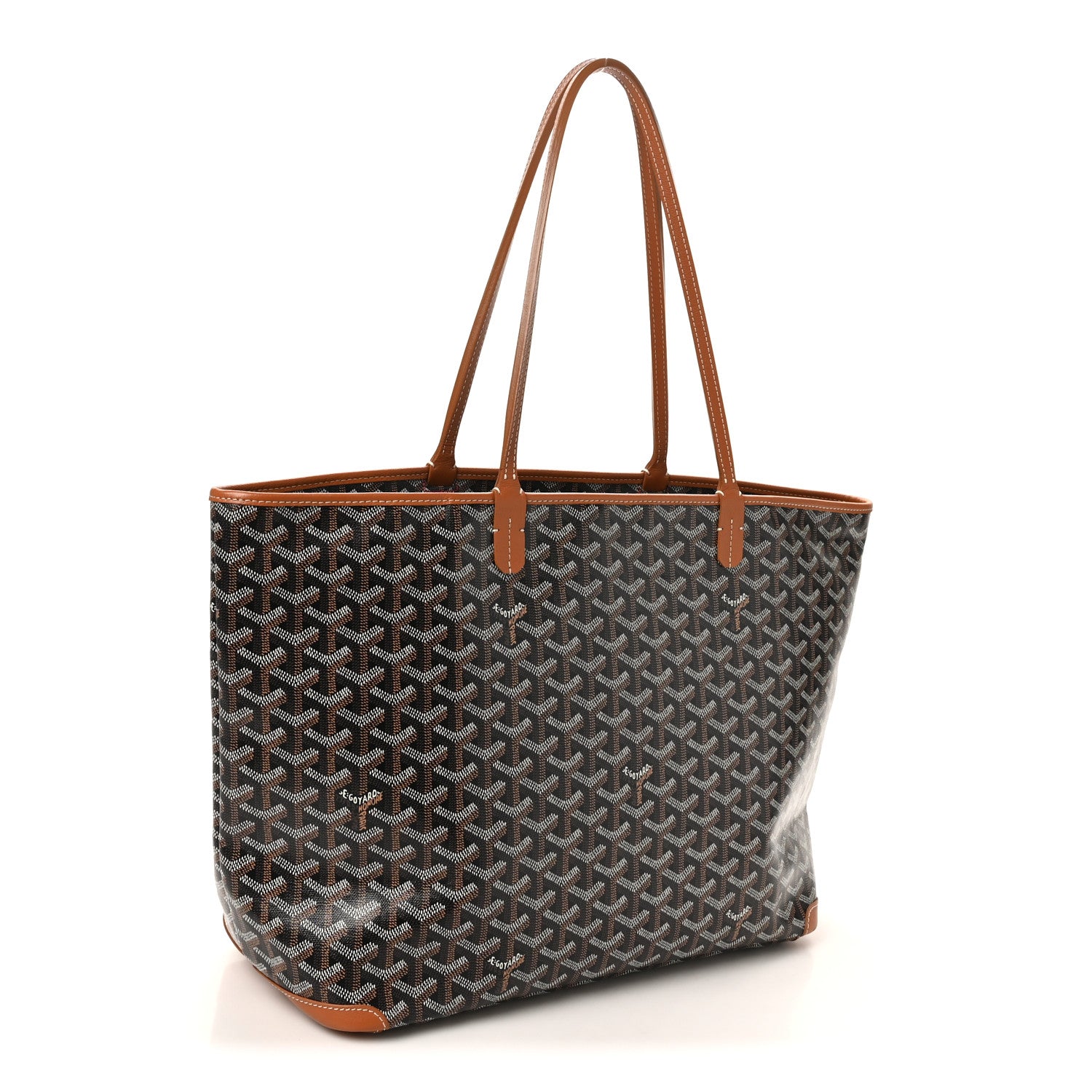 Goyard Goyardine Artois MM Black Gold 3 of 9