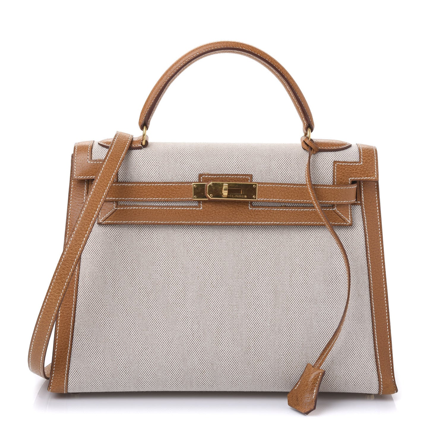 Peau Porc Toile Kelly Sellier 32 Gold