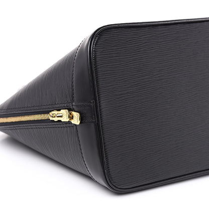 Louis Vuitton Epi Alma PM Black 7 of 12