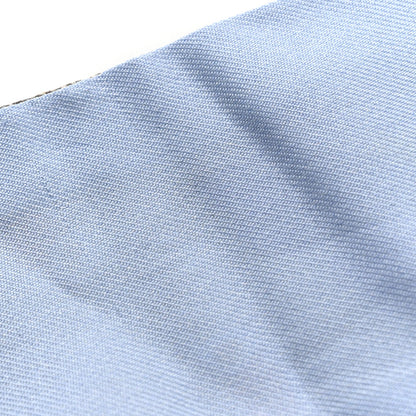 Gucci Silk Twill GG Monogram Special Flory Neck Bow Scarf Beige Sky Blue 6 of 6