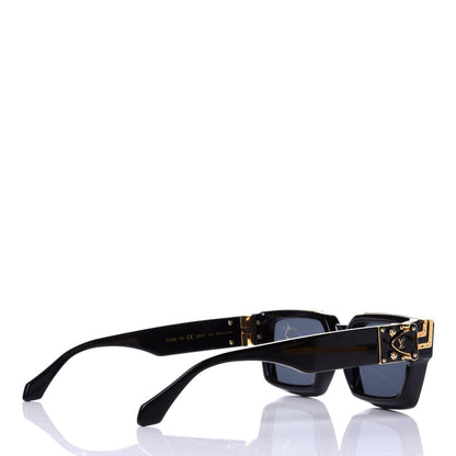 Louis Vuitton Acetate 1.1 Millionaires Sunglasses Z1165E Black 4 of 4