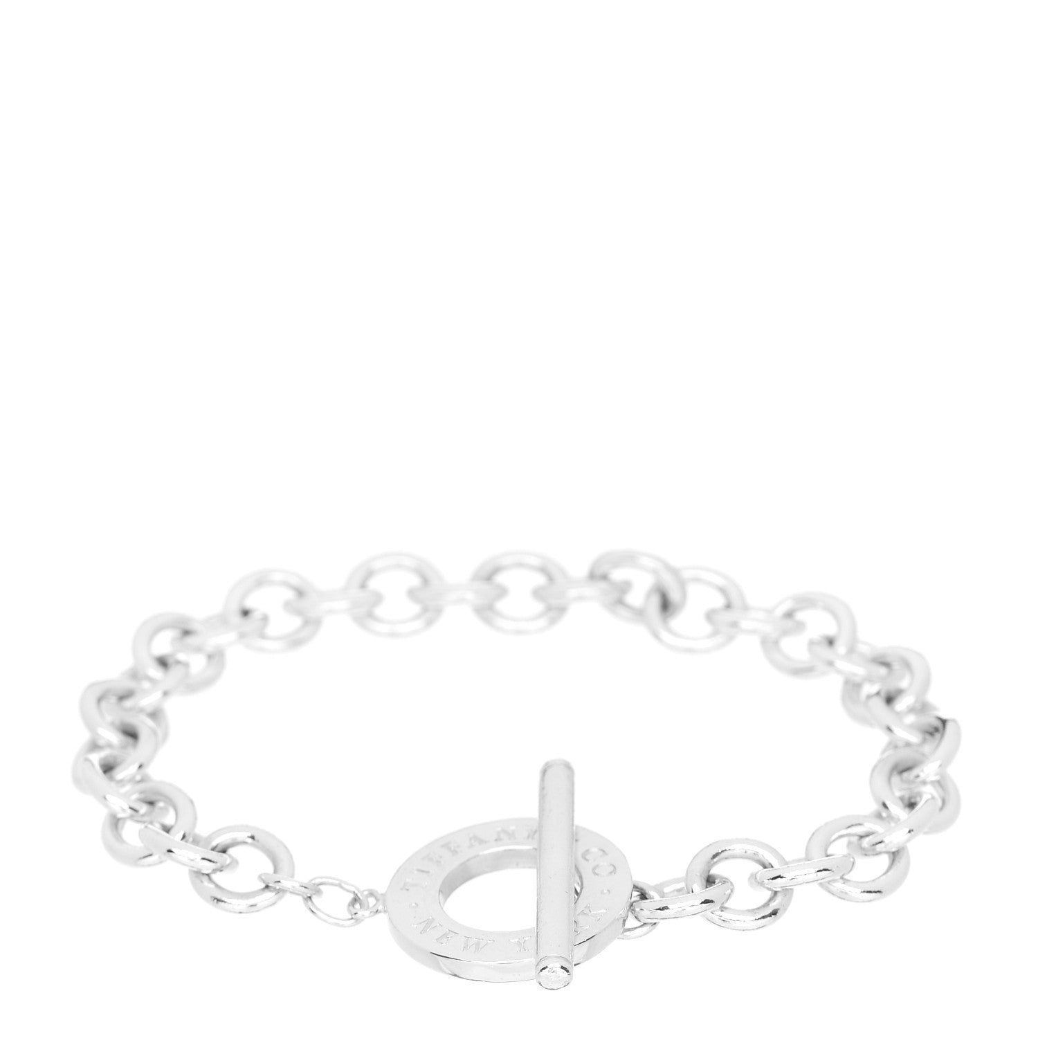Tiffany Sterling Silver Toggle Bracelet 1 of 3